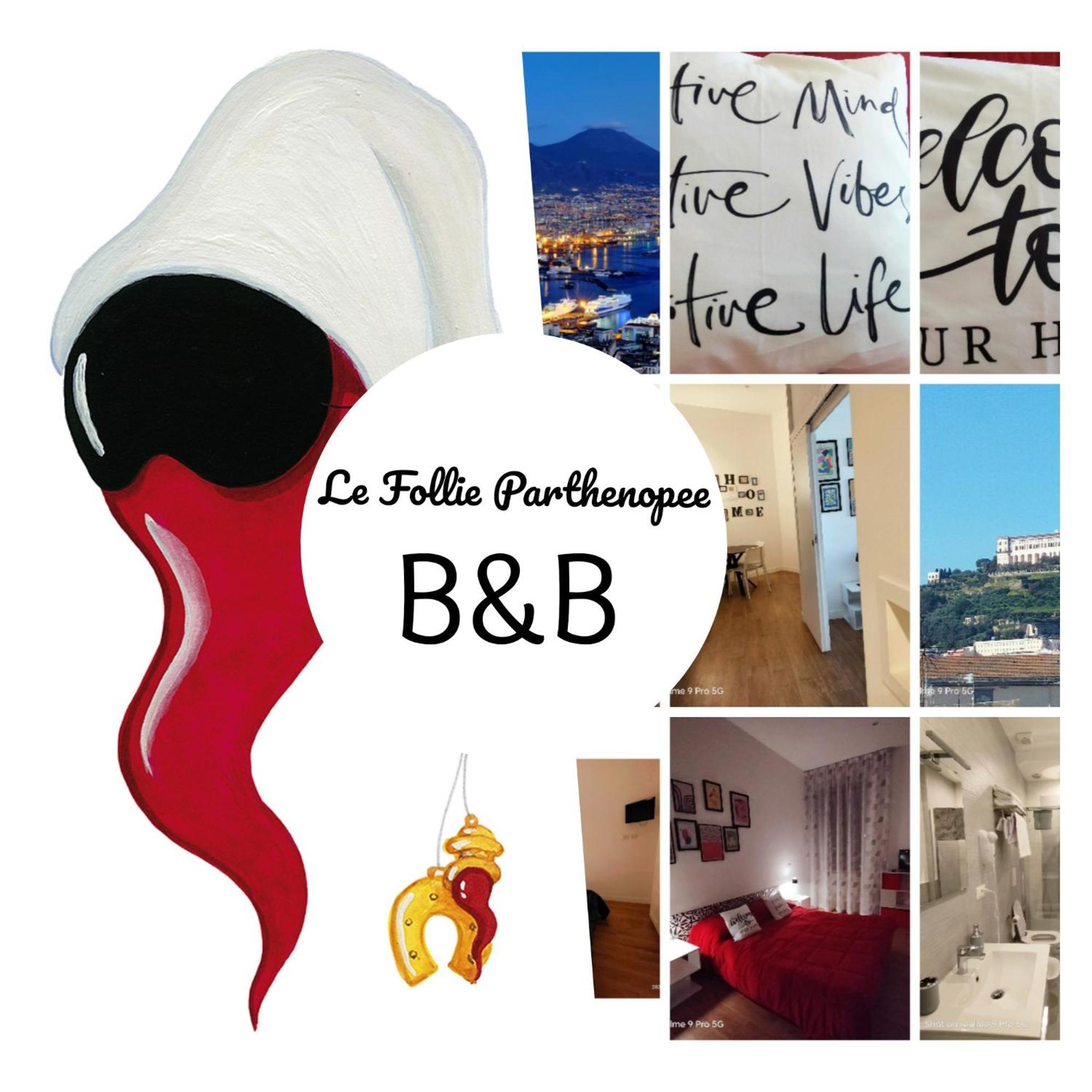 ナポリ Le Follie Parthenopee Bed & Breakfast エクステリア 写真