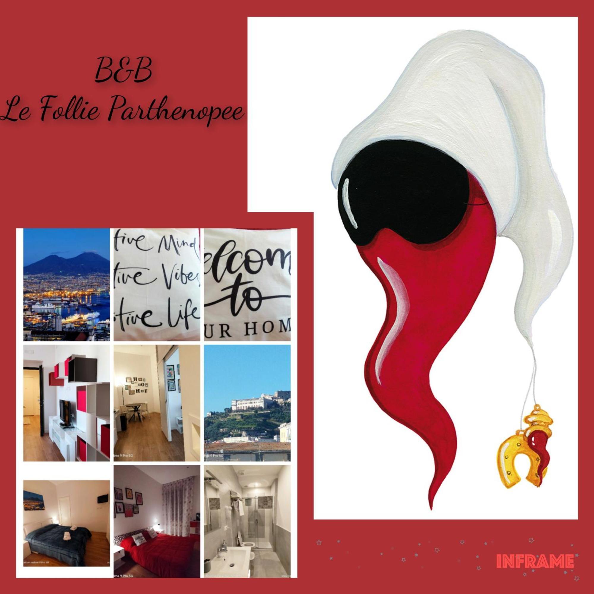 ナポリ Le Follie Parthenopee Bed & Breakfast エクステリア 写真